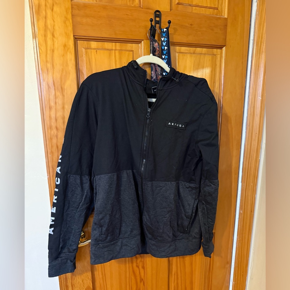 AE Men’s American Eagle Coat - Size XL - Jacket - Black